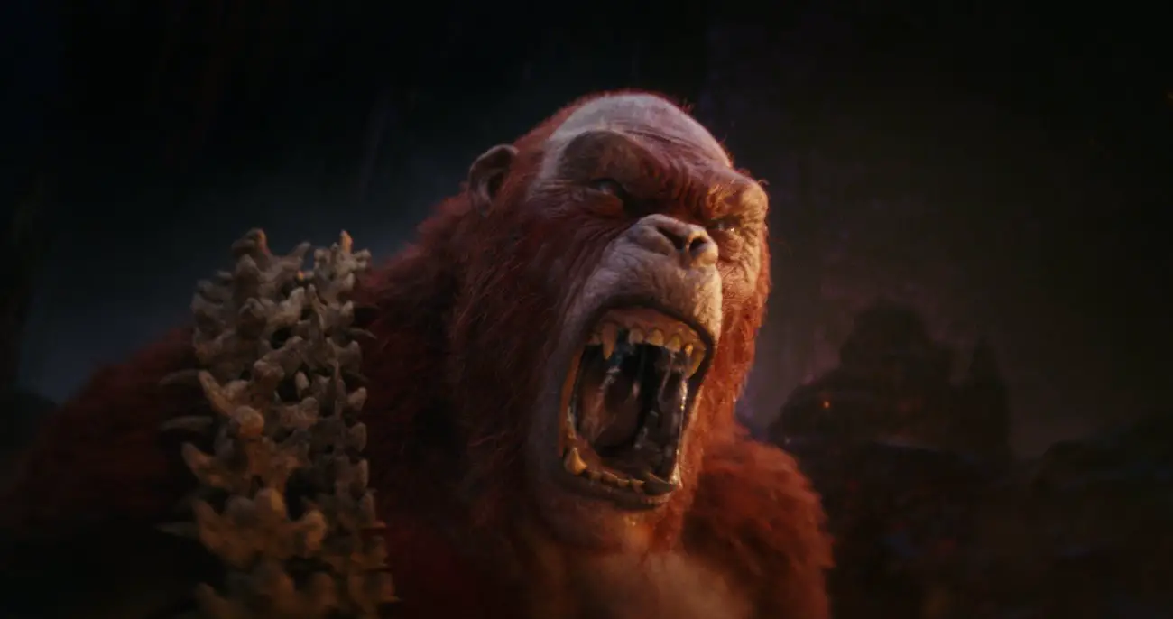 Scar King in una scena del film  Godzilla e Kong - Il nuovo impero