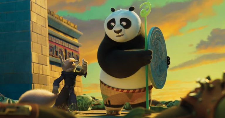 Fotogramma di Kung Fu Panda 4