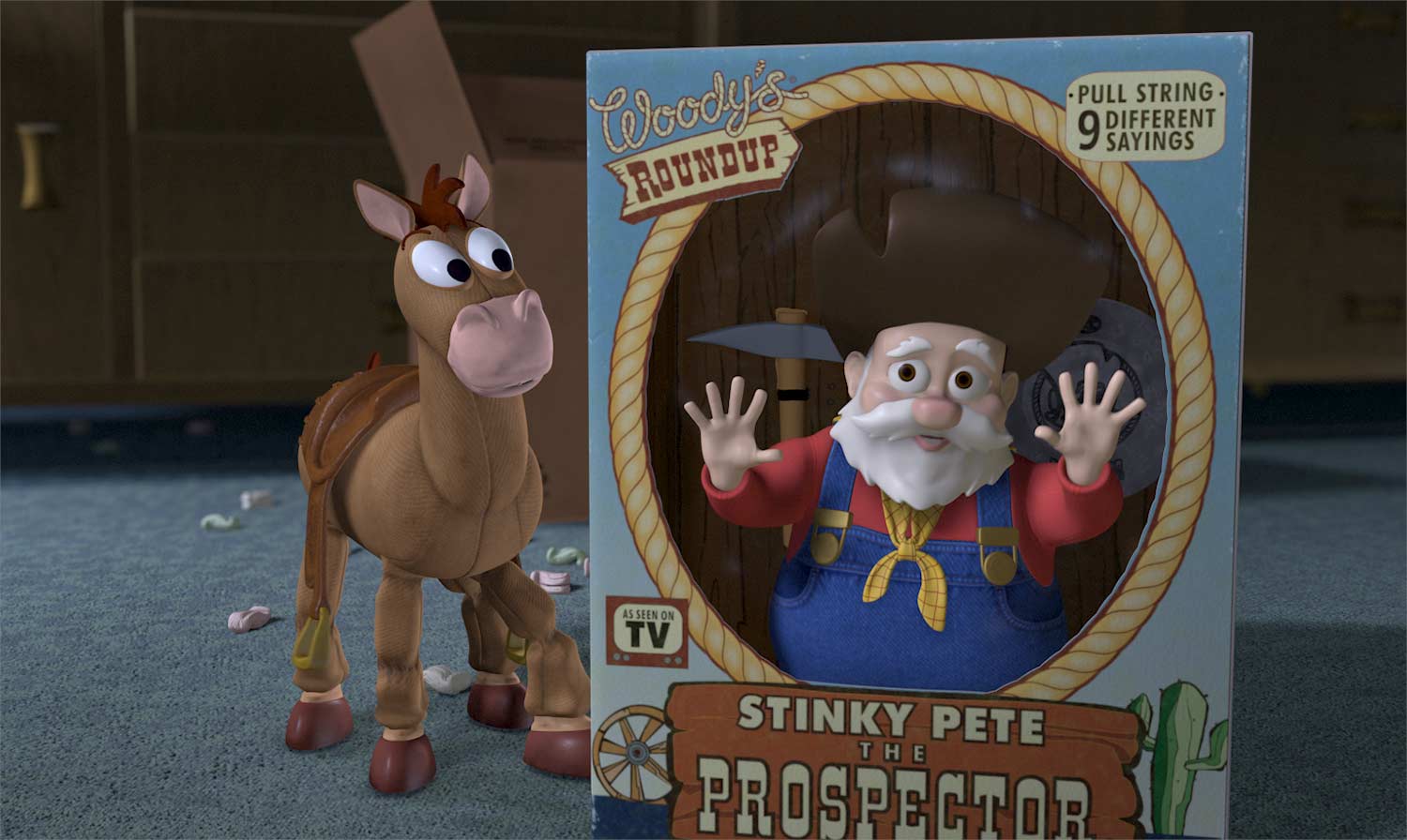 Stinky Pete e Bullseye - Toy Story 2 (1999)