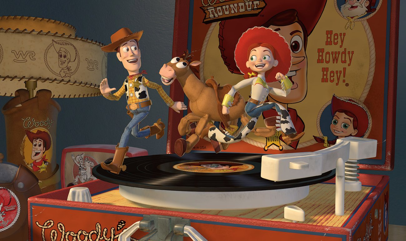 Woody, Jessie e Bullseye - Toy Story 2 (1999)