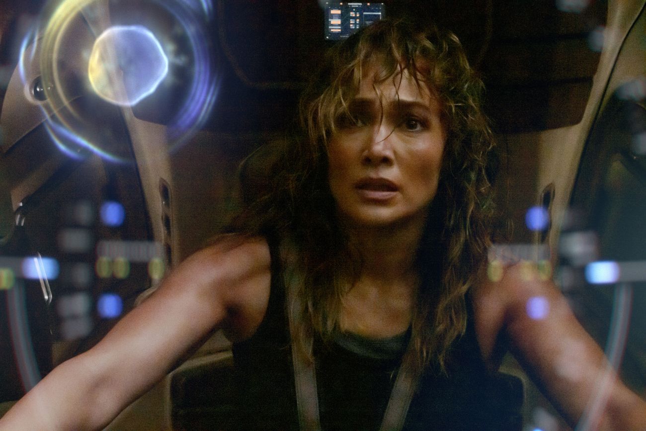 Atlas. Jennifer Lopez as Atlas. Cr. Ana CarballosaNetflix ©2023