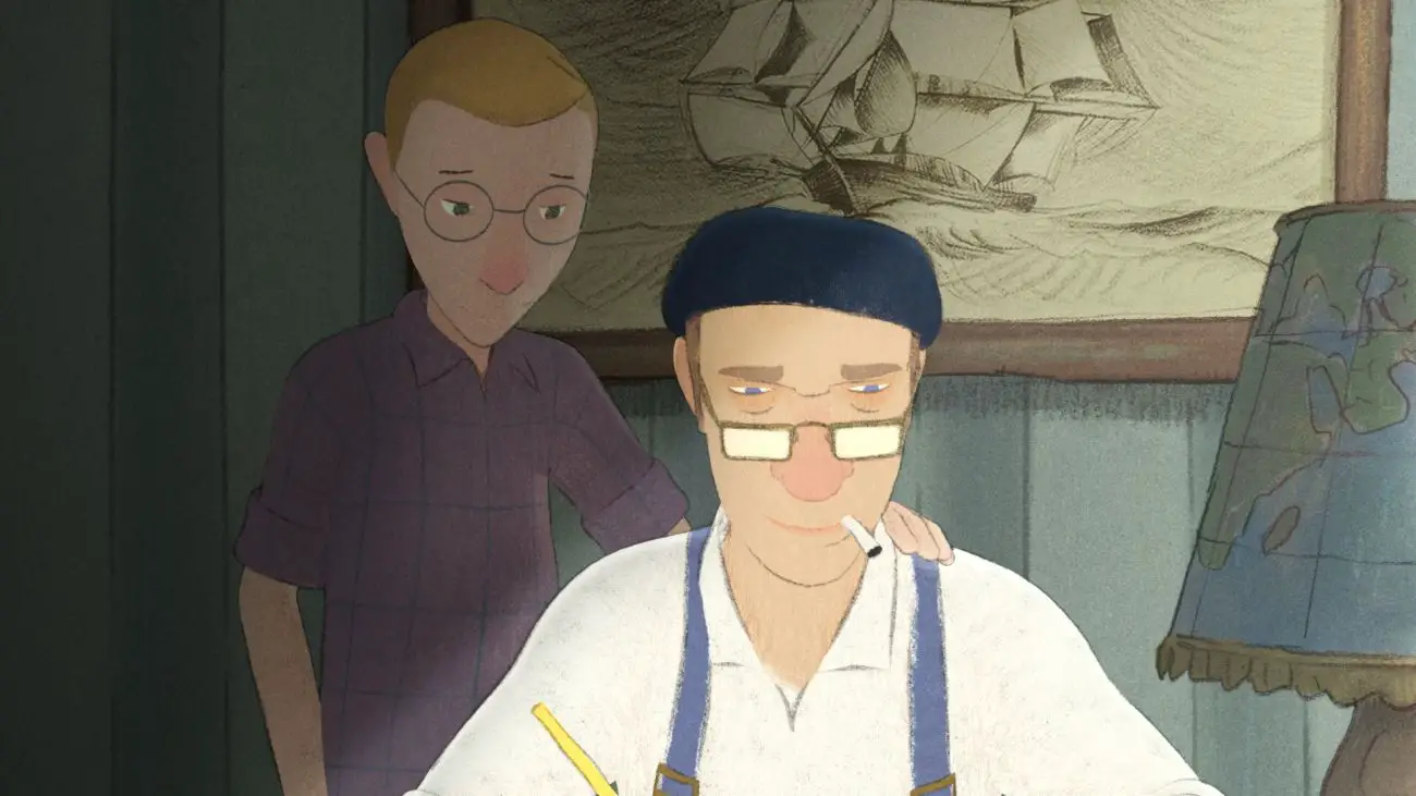 Una barca in giardino fotogramma 2024