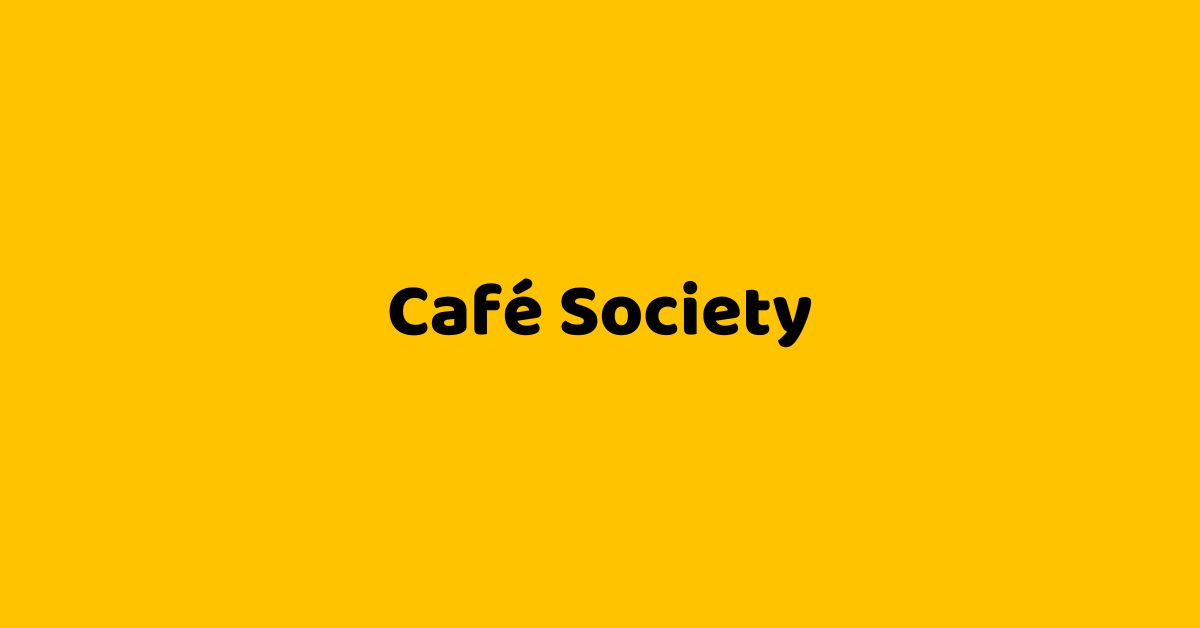 Café Society - Commedia - Grafica de L'occhio del cineasta