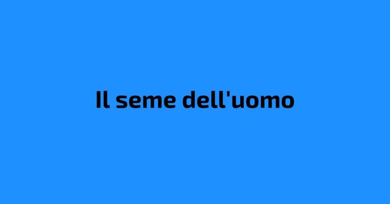 Il seme dell'uomo - Fantascienza - Grafica de L'occhio del cineasta