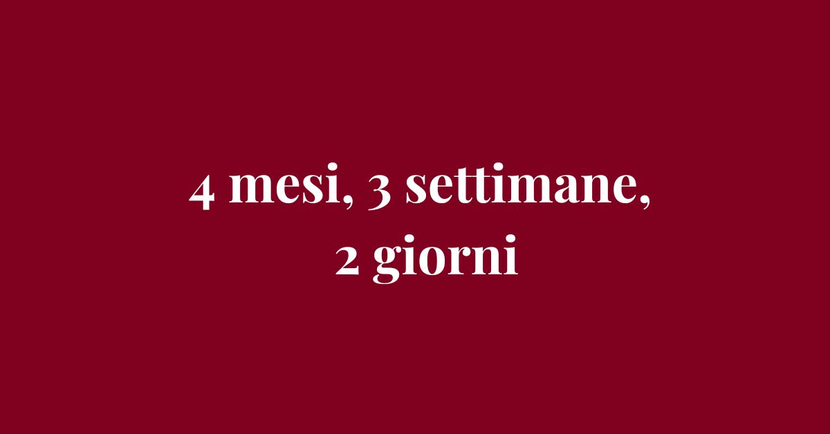 4 mesi, 3 settimane, 2 giorni - Drammatico - Grafica de L'occhio del cineasta