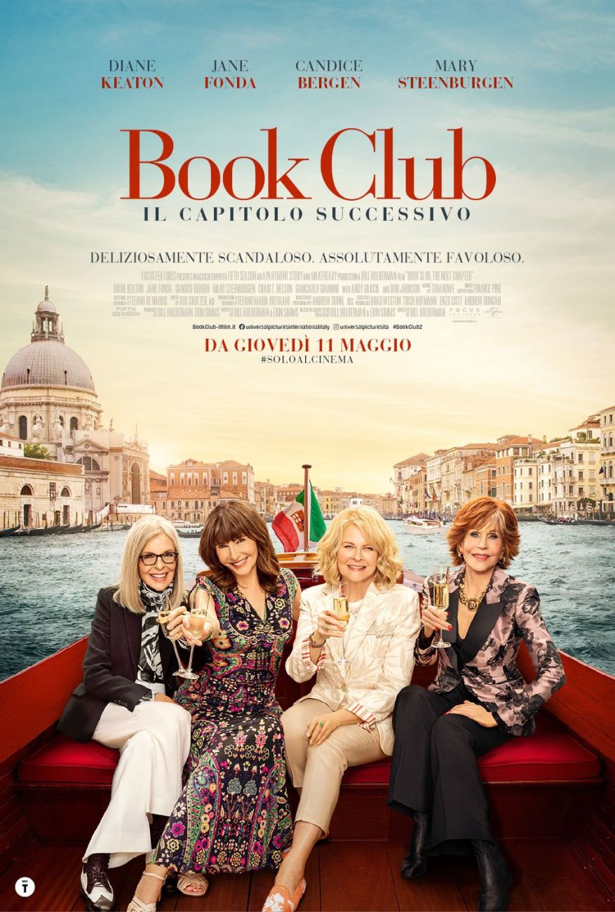 Book Club – Il capitolo successivo – Manifesto italiano – Universal Pictures – Immagine concessa da Upi Media per uso stampa