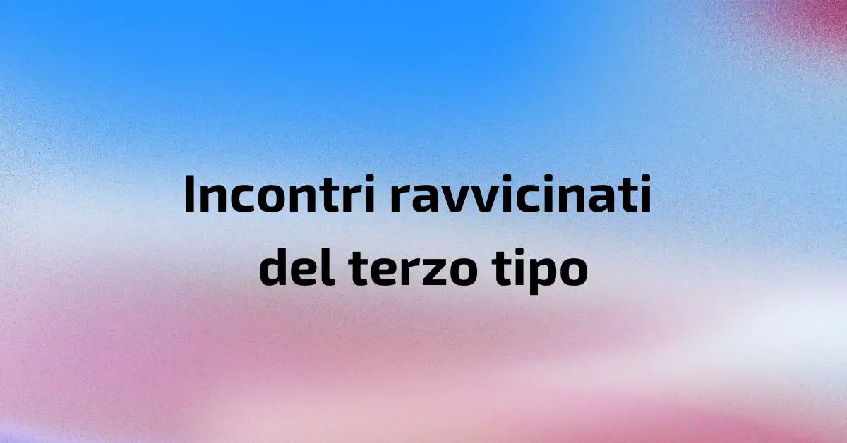Incontri ravvicinati del terzo tipo - Fantascienza - Grafica de L'occhio del cineasta