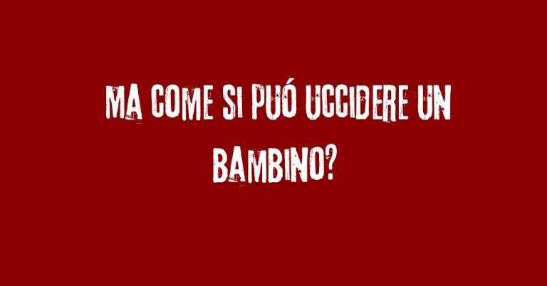 Ma come si può uccidere un bambino - Horror - Grafica de L'occhio del cineasta