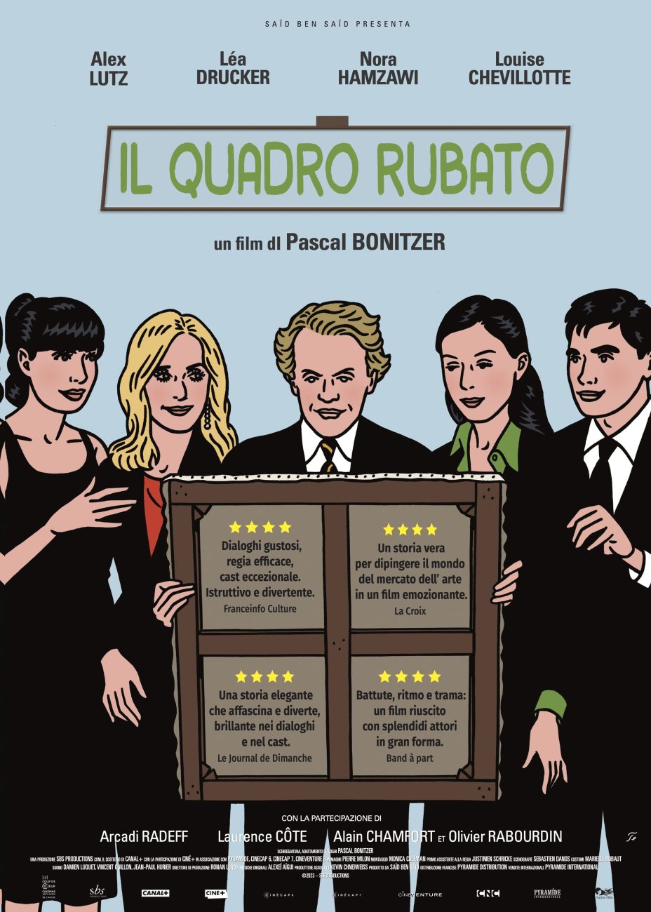 Il quadro rubato (2024) – Regia di Pascal Bonitzer – © Satine Film – Immagine concessa da Aventoni ufficio stampa per uso stampa.