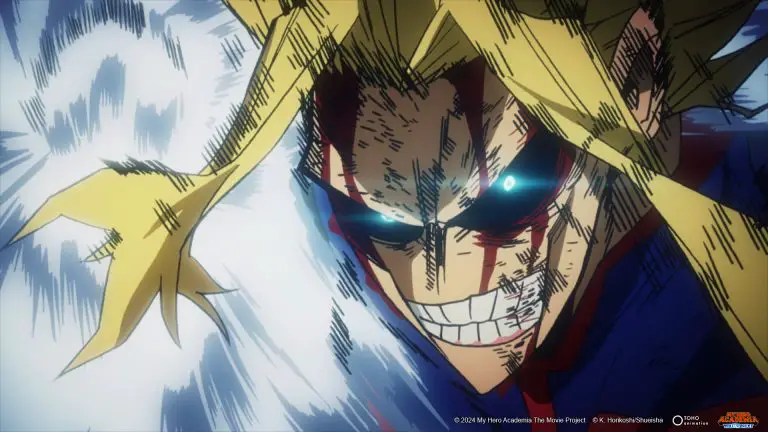 My Hero Academia You're Next (2024) – Regia di Tensai Okamura – © Sony Pictures Italia, Crunchyroll – Immagine concessa per uso editoriale.