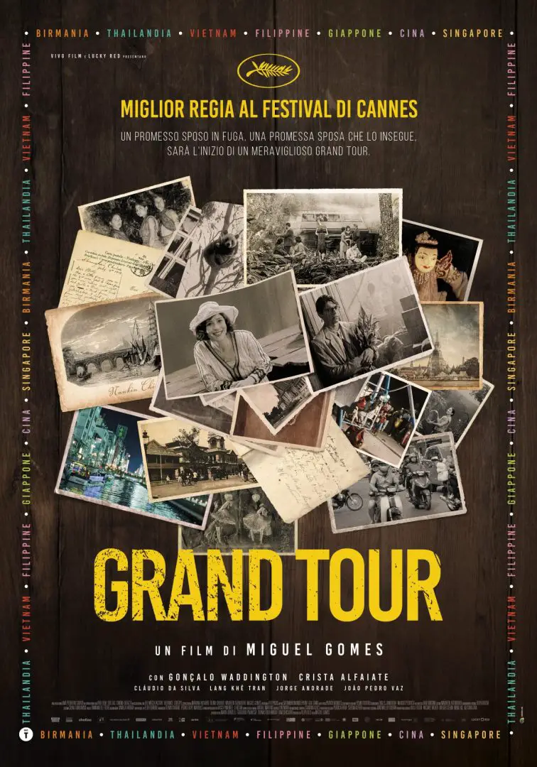 Locandina di Grand Tour - Immagine ricevvuta da Lucky Red per uso editoriale