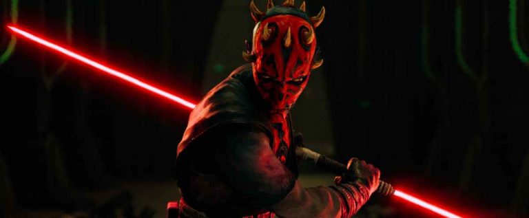 A scene still from Lucasfilm's STAR WARS: MAUL - SHADOW LORD, exclusively on Disney+. Photo courtesy of Lucasfilm Ltd. © 2026 Lucasfilm Ltd. All Rights Reserved.